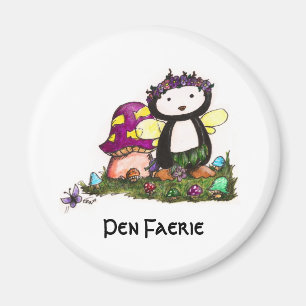 Imán Faerie de la pluma