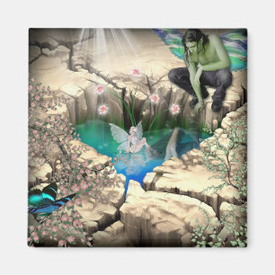 Imán Faerie in Elven Pond