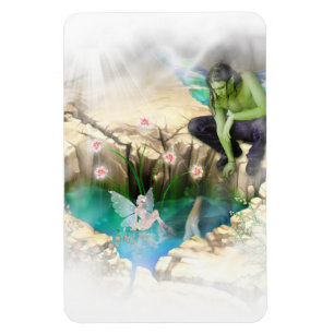 Imán Faerie in Elven Pond Vignette