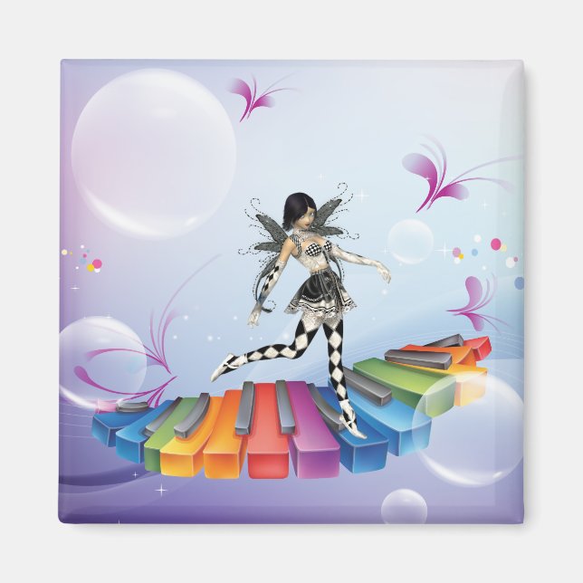 Imán Faerie Musical Keyboard (Frente)