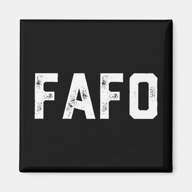 Imán Fafo Trump Premium (Frente)