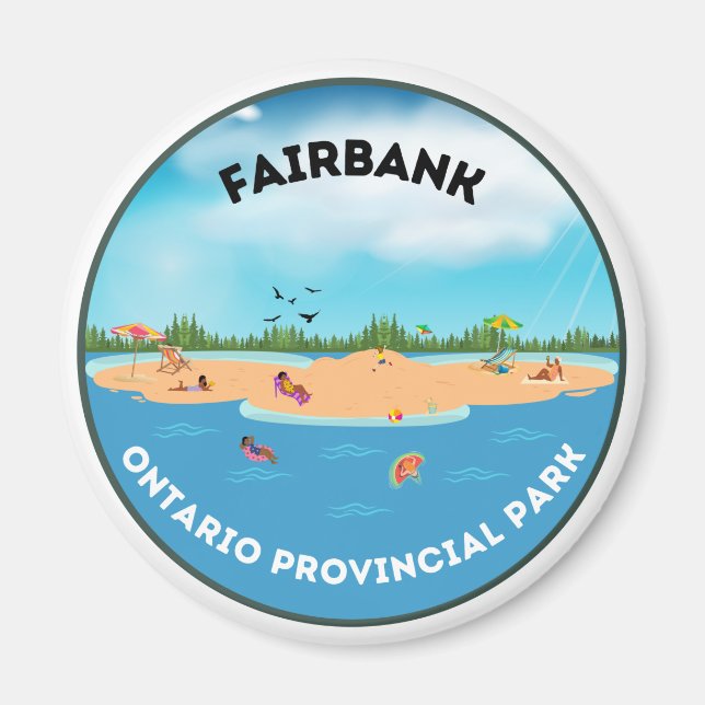 Imán Fairbank Ontario Provincial Park Magnet (Frente)