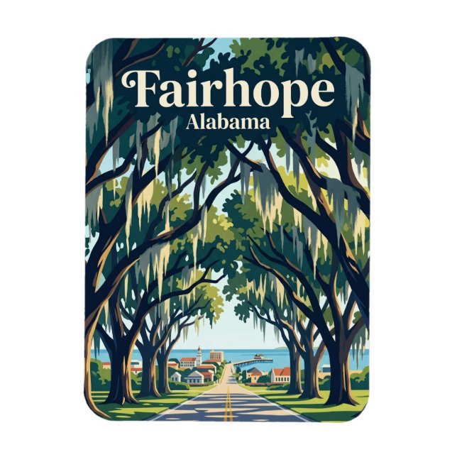 Imán Fairhope EE. UU. (Vertical)