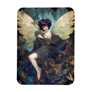 Imán Fairy Chica Fantasy Art