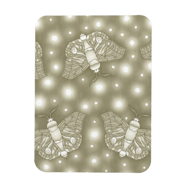 Imán Fairy Moths (Vertical)
