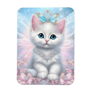 Imán Fairy Princess Kitten