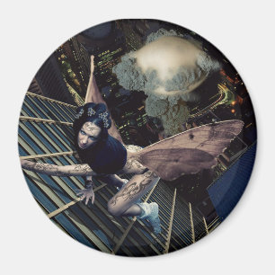 Imán Fairy Tale Fantasy Art Woman Magnet