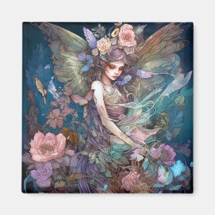 Imán Fairy Woman Fantasy Art