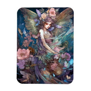 Imán Fairy Woman Fantasy Art