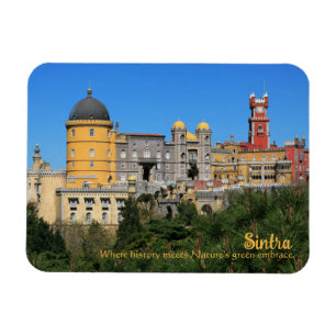 Imán Fairytale Sintra Palace foto en Portugal