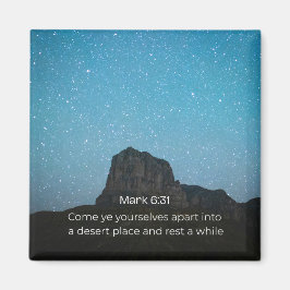 Imán Faith Desert Collection – Mark 6:31