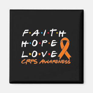 Imán Faith Hope Love Crps Conciencia 1