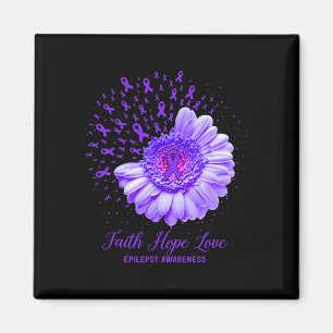 Imán Faith Hope Love Epilepsy Awareness Survivor Fighor