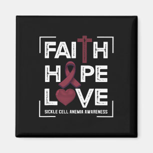 Imán Faith Hope Love Hickle Cell Anemia Awareness