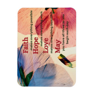 Imán Faith Hope Love May