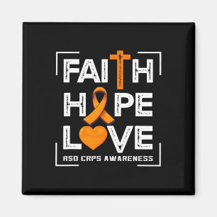 Imán Faith Hope Love Rsd Crps Conciencia 1