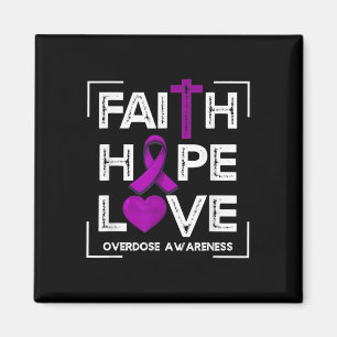 Imán Faith Hope Love Sobredosis Conciencia a las mujere