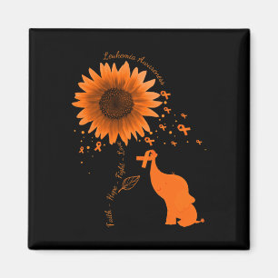 Imán Faith Hope lucha por amar la leucemia del girasol 