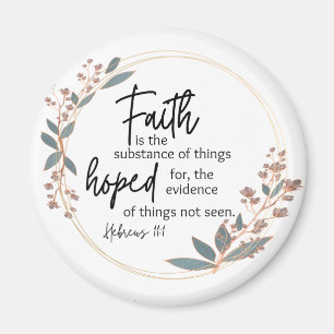 Imán Faith Round Magnet