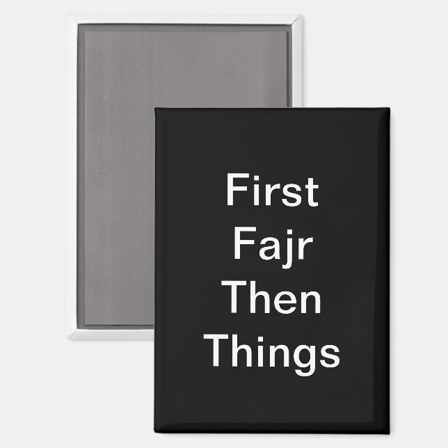 Imán Fajr First (Anverso/Reverso)