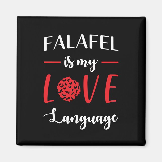 Imán Falafel Love (Frente)