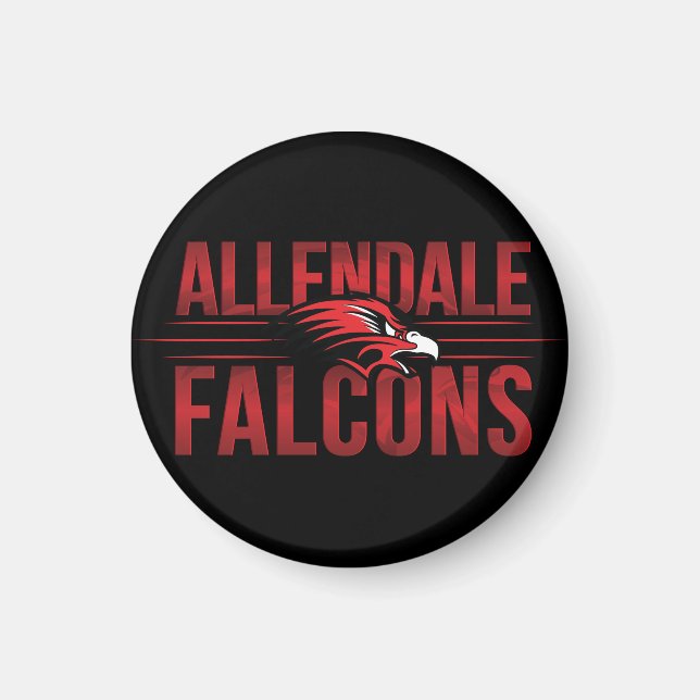 Imán Falcons Allendale #2 (Frente)
