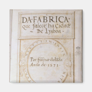 Imán Falece ha Cidade de Lysboa' del que de DA Fabrica