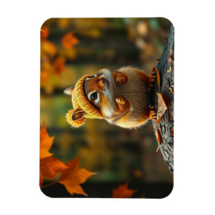 Imán Fall Chipmunk Magnet