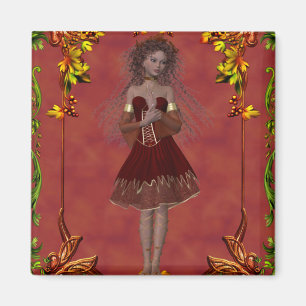 Imán Fall Fairy Design 2 - Fantasy Magnet