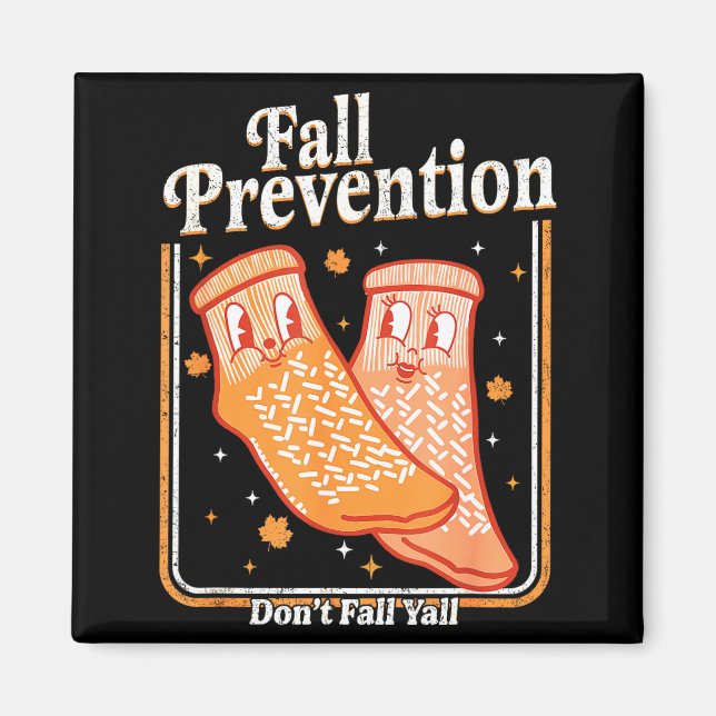 Imán Fall Prevention Don't Fall Y'all Physical Therapy  (Frente)
