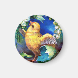 Imán Falln A Happy Easter Chick