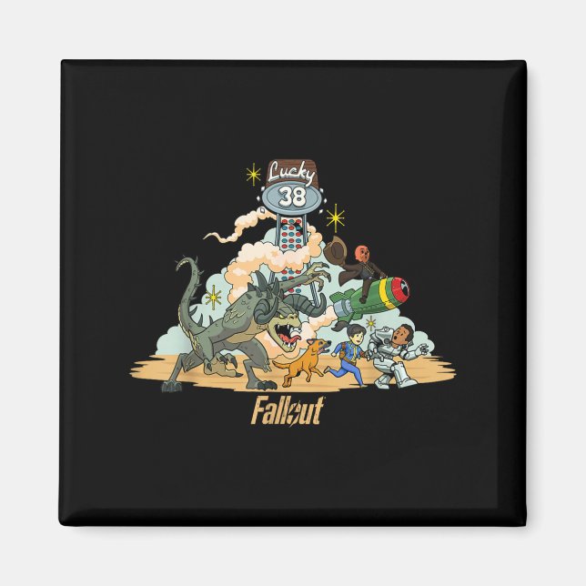 Imán Fallout - Nueva Vegas  (Frente)