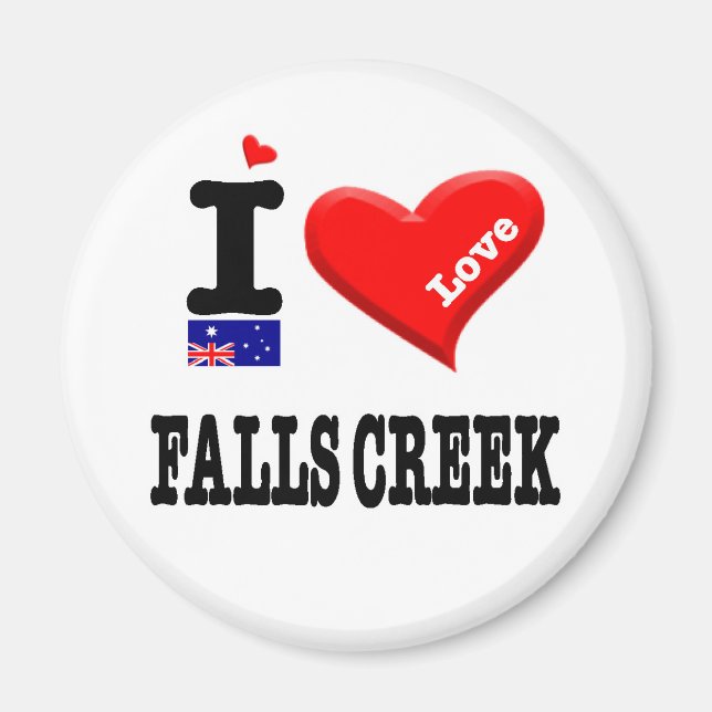 Imán FALLS CREEK - Amo (Frente)