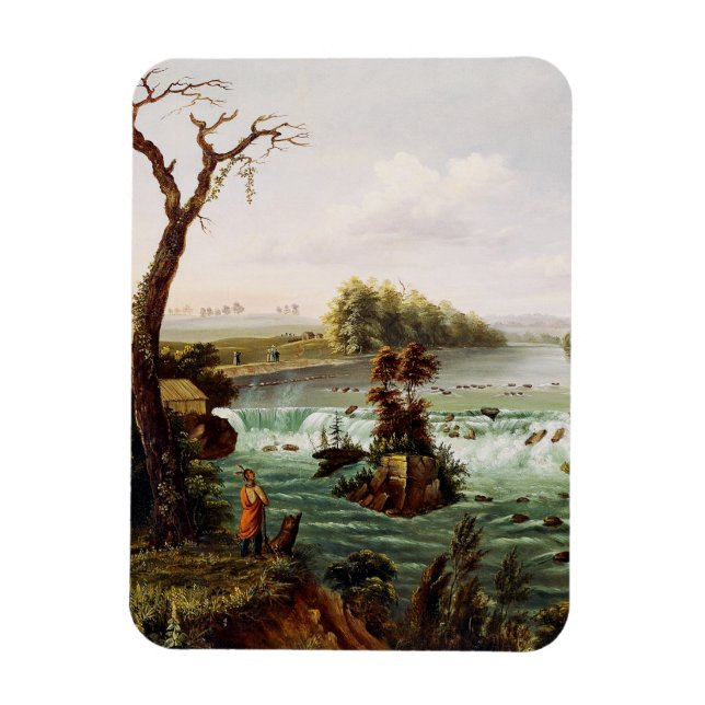 Imán Falls of Saint Anthony by Henry Lewis (Vertical)