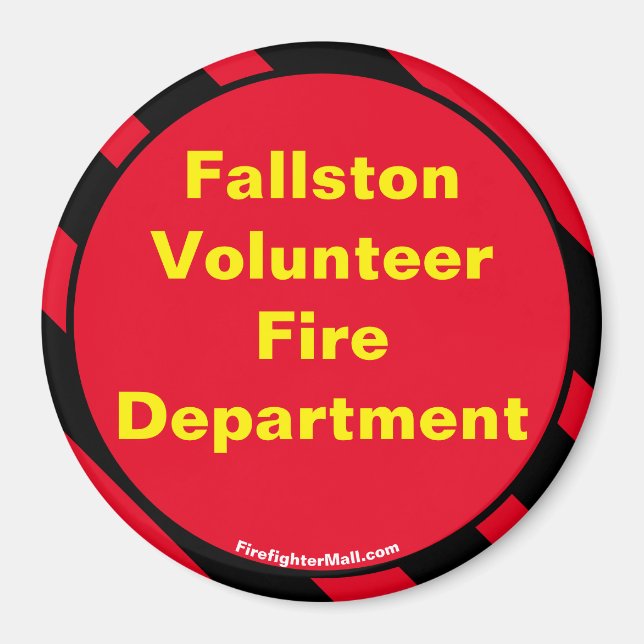 Imán Fallston Volunteer Fire Department Magnet (Frente)
