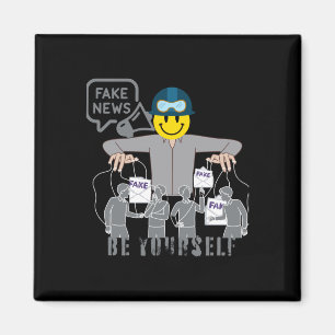 Imán Falsas Noticias Falsas Conspiraciones Ilusión De V
