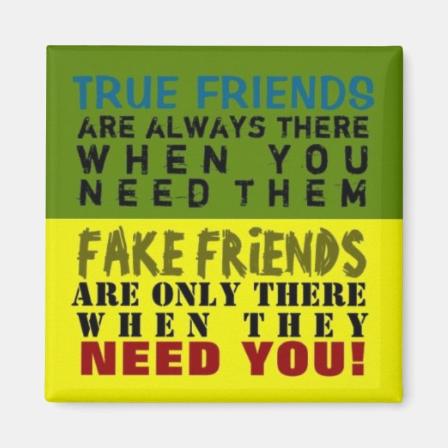 Imán FALSO vs VERDADERO ~ Truismo magnético (Frente)