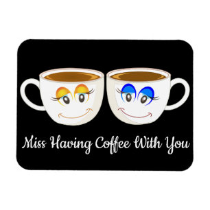Imán Falta Tomar Café Con Tus Cups De Café.