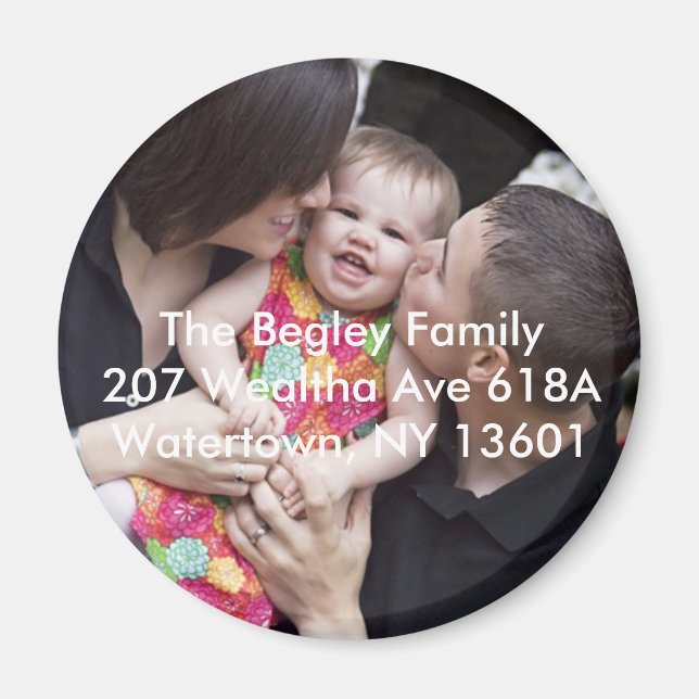 Imán Familia Begley (Frente)