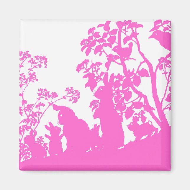 Imán Familia Bunny (Frente)