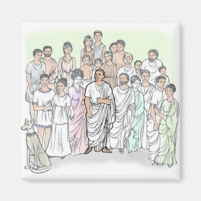 Imán Familia Cecilii (Frente)