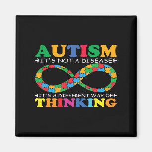 Imán Familia de concientización sobre autismo no es un