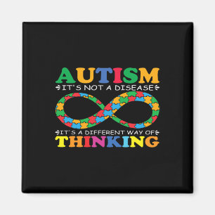 Imán Familia de concientización sobre autismo no es un