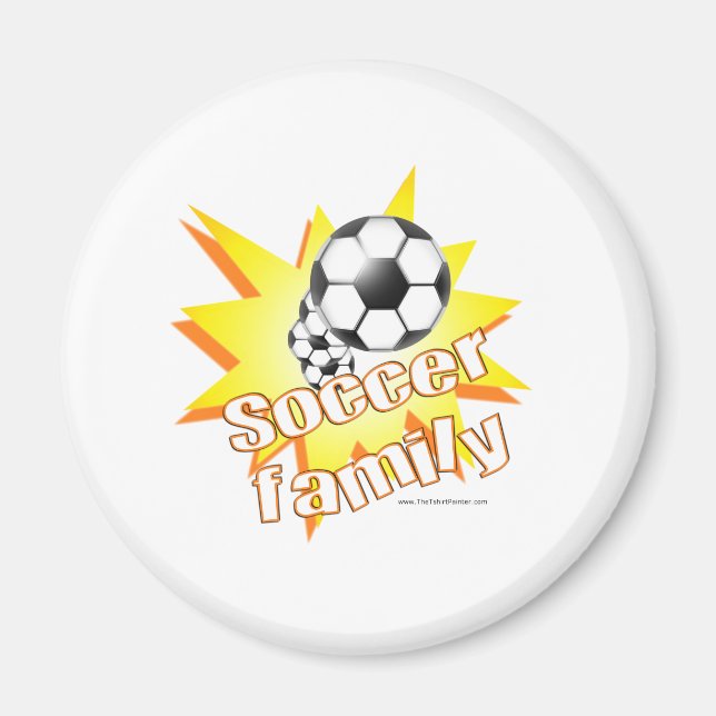 Imán Familia de Fútbol (Frente)