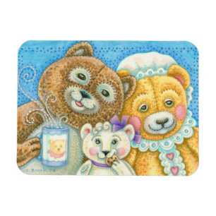 Imán FAMILIA DE OSO TEDDY MAGNET *Personalizar