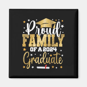Imán Familia De Un Graduado Superior De Graduación De G