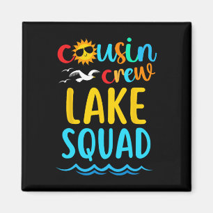 Imán Familia de vacaciones de verano de Cousin Crew Lak