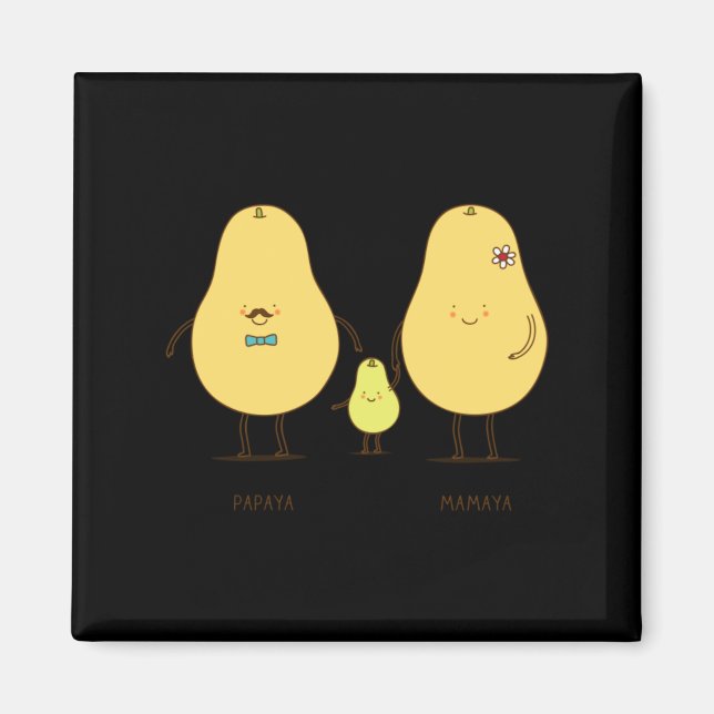 Imán Familia Feliz (Frente)