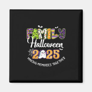 Imán Familia Halloween 2025 Creando Recuerdos Juntos Cr