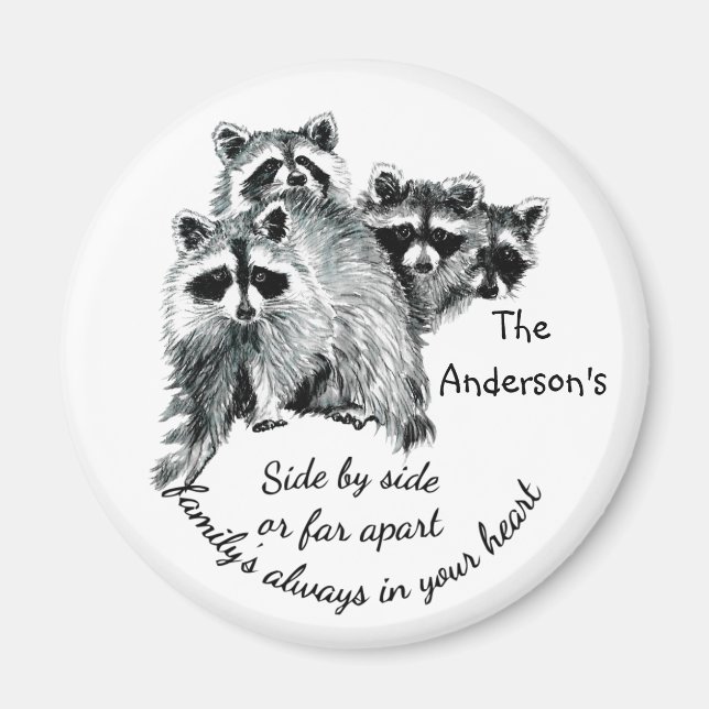 Imán Familia inspiradora siempre en tu presupuesto (Frente)